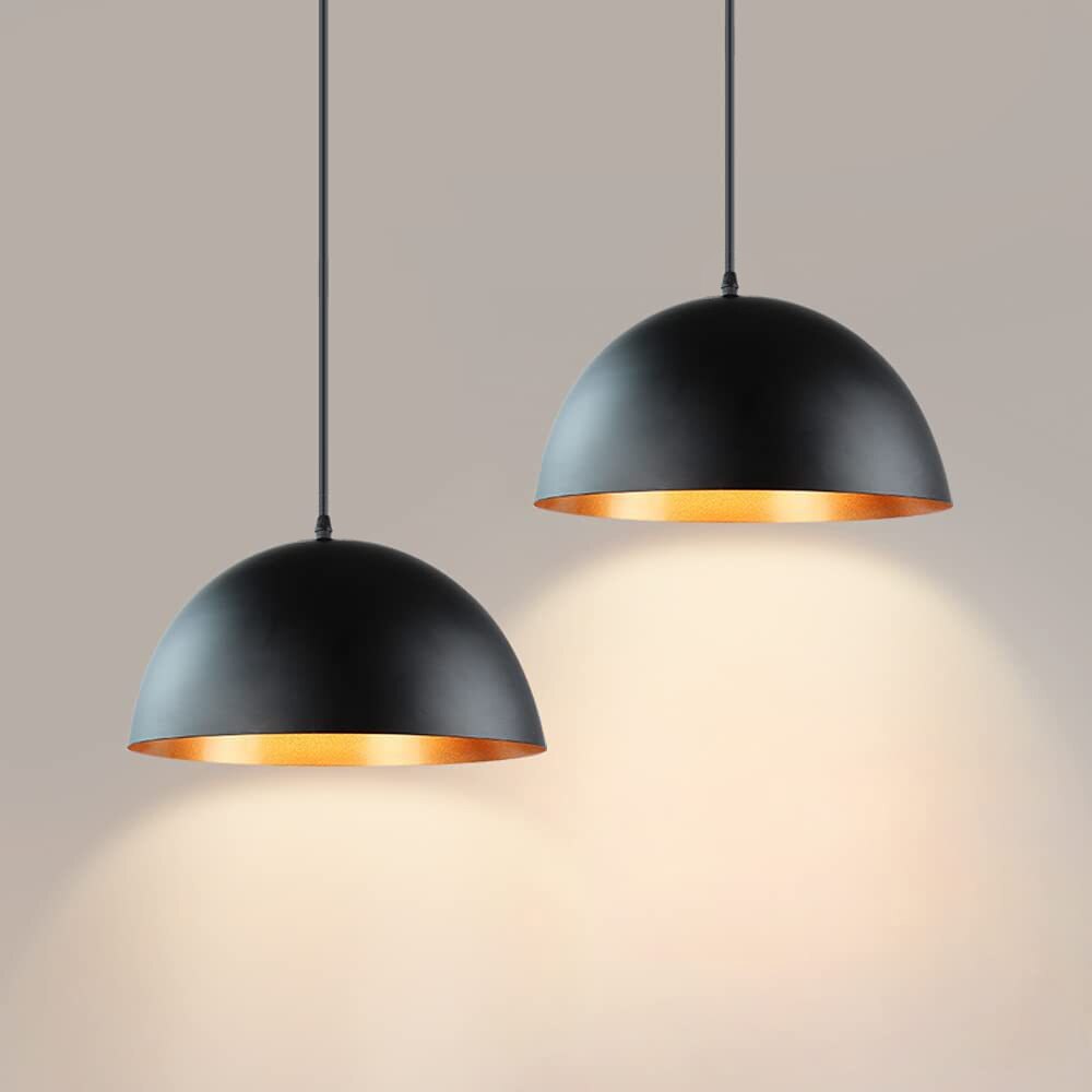 Nordic Vintage Dome Pendant Light