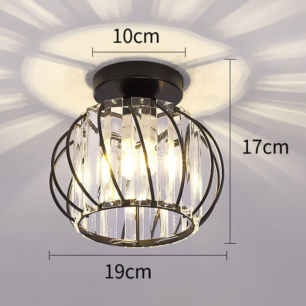 Simple Creative Crystal Aisle Chandelier Lamp