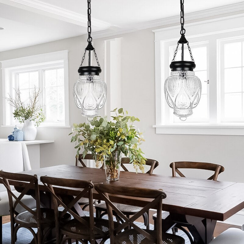 Vintage Glow Designer Glass Pendant Lights