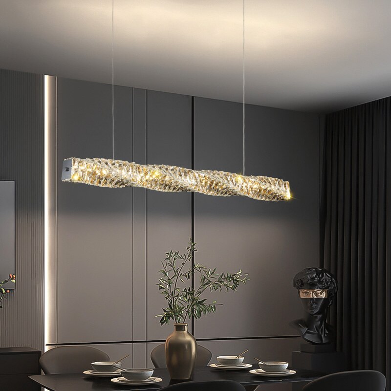 Modern LED Luxury Crystal Design Art Chandelier Light