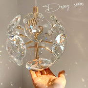Sphere K9 Pure Crystal Noble Pendant Lamps