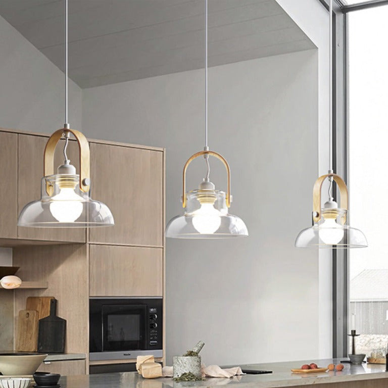 Nordic Glass Castle Pendant Light