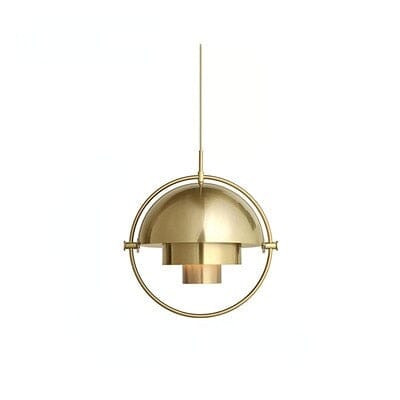 Metal Electroplating Stretchable Pendant Light