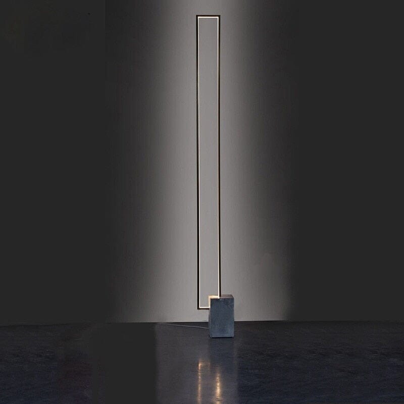 Nordic Geometric Square Stand LED Floor Lamps