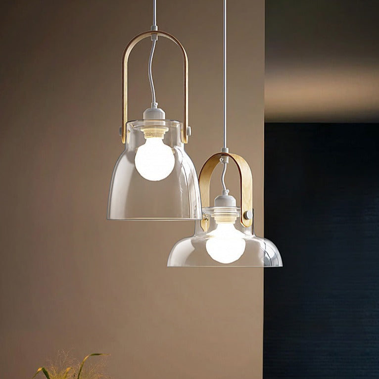 Nordic Glass Castle Pendant Light