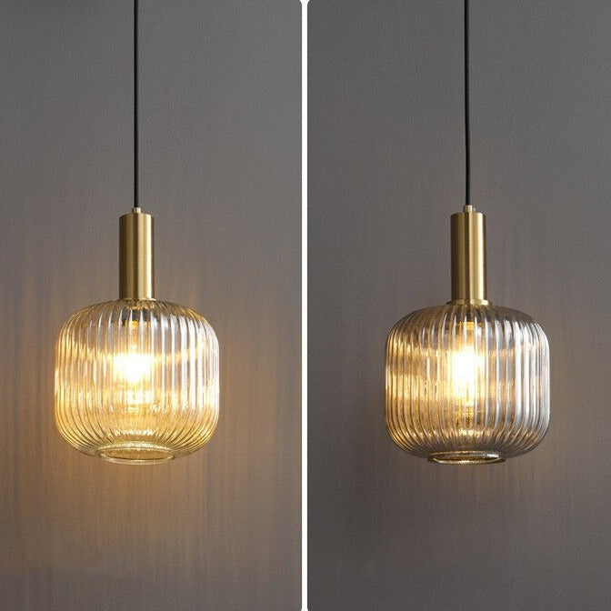 Gleam Textured Glass Pendant Light