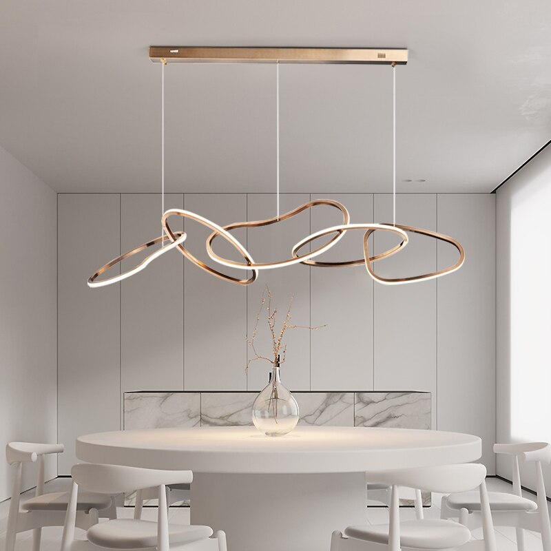 Luxury Stainless Steel Electroplated Chandeliers