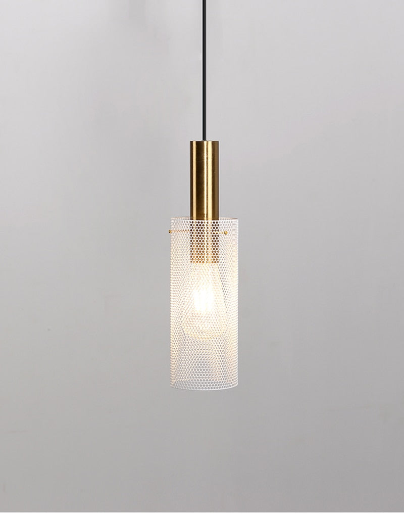 Modern Net Mesh Lampshade Pendant Light