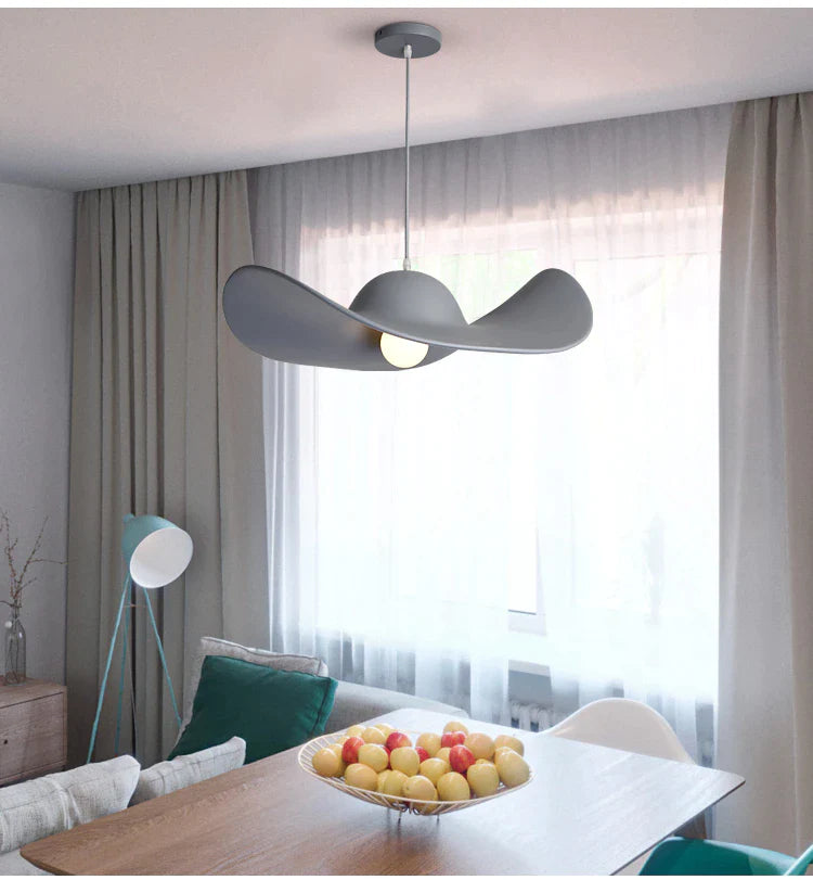 Minimalist Creative Straw Hat Pendant Light