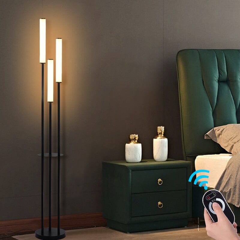 Luxury Shelf Floor Lamp Storage LED Floor Lamp