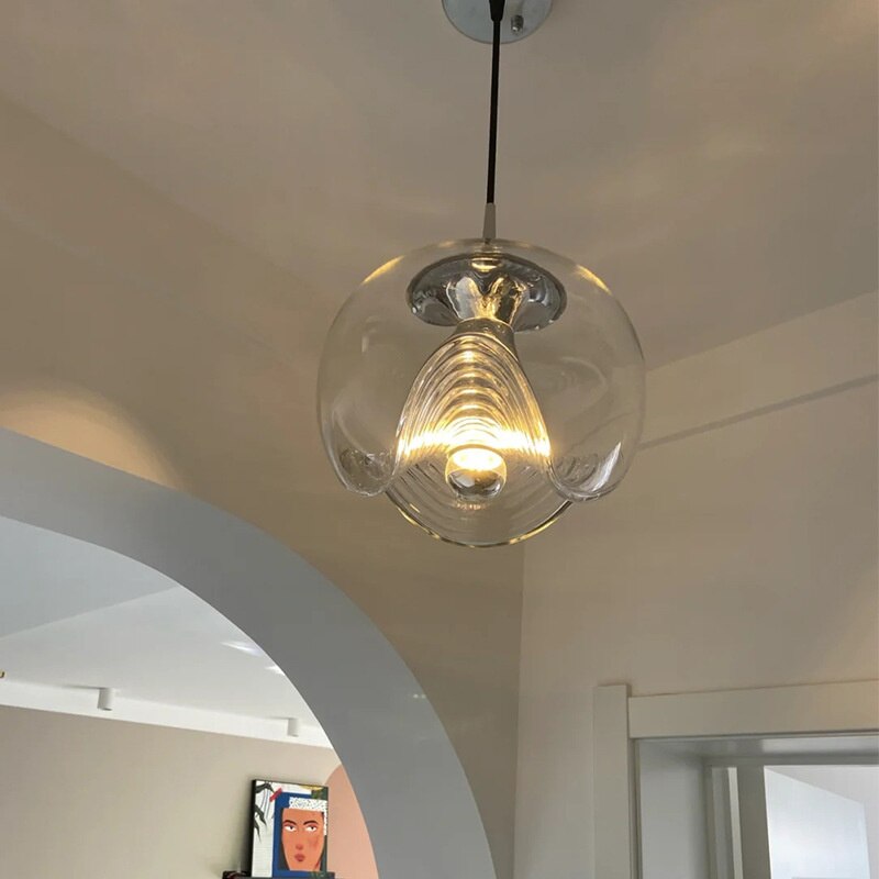 Artistic Brilliance Modern Glass Pendant Light