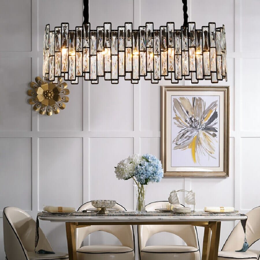 High-End Art Lattice Crystal Luxury Chandelier