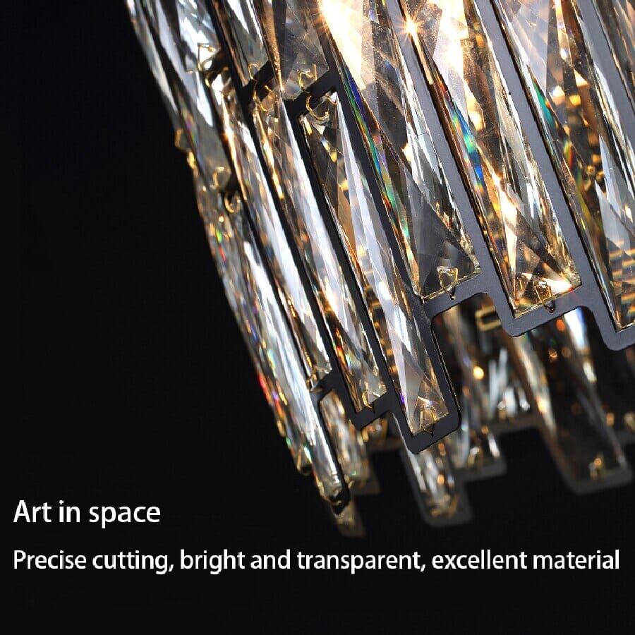 High-End Art Lattice Crystal Luxury Chandelier