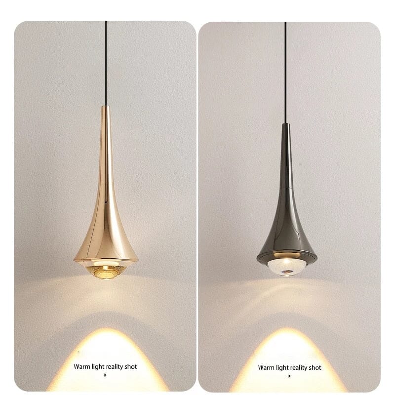 Creative Aluminum Water Drop Pendant Lamp