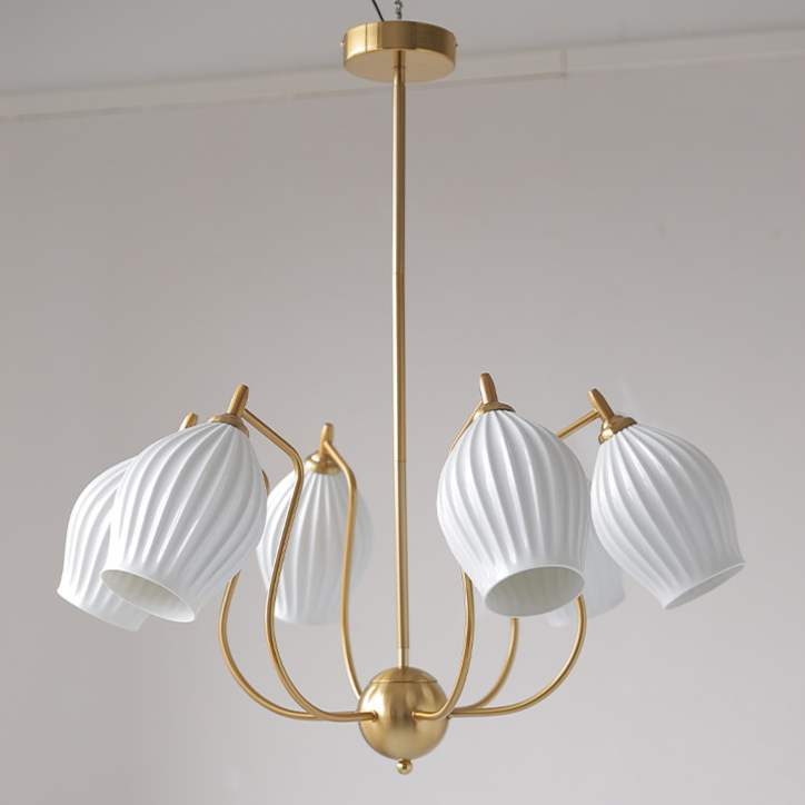 Bud Bone China Chandelier