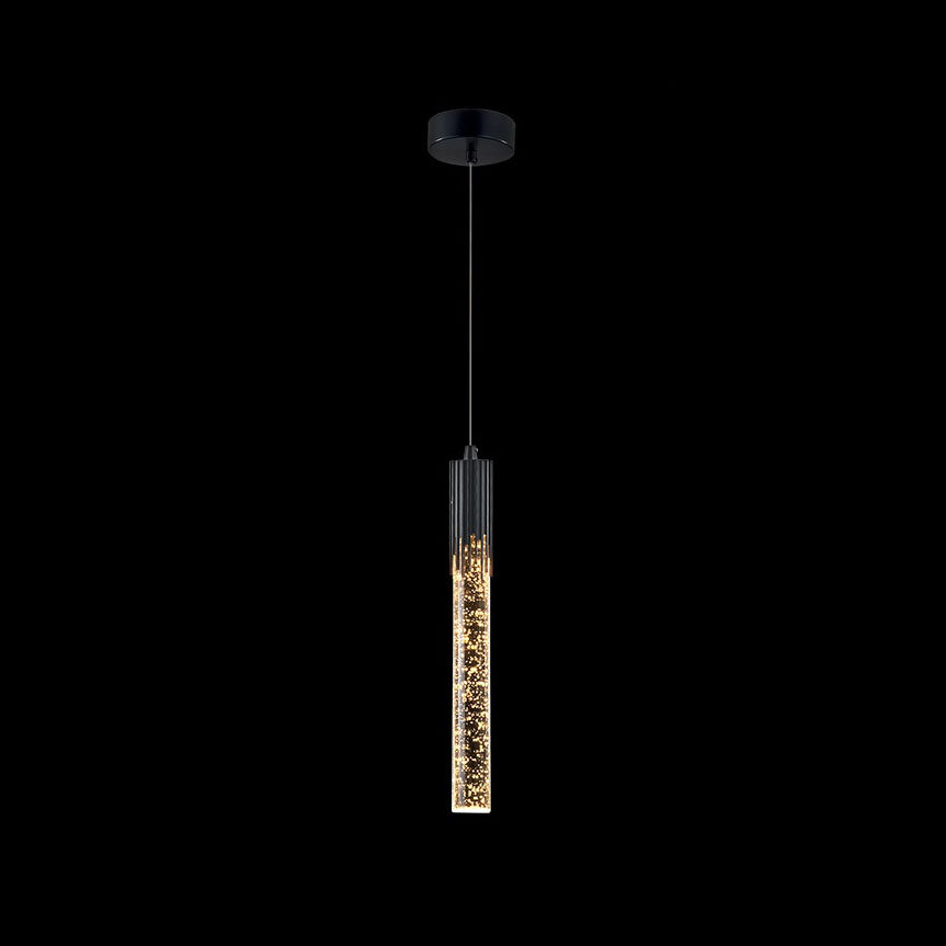 Crystal Radiance LED Bar Pendant Light