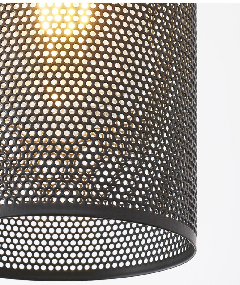 Modern Net Mesh Lampshade Pendant Light