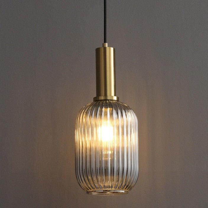 Gleam Textured Glass Pendant Light