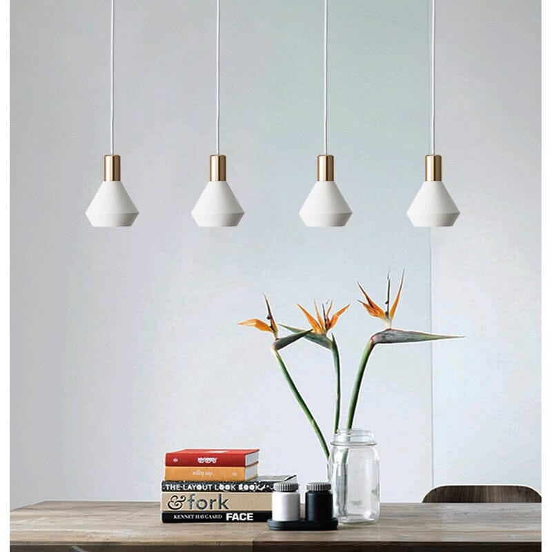 Industrial Aluminum Ceiling Plate Pendant Lamp