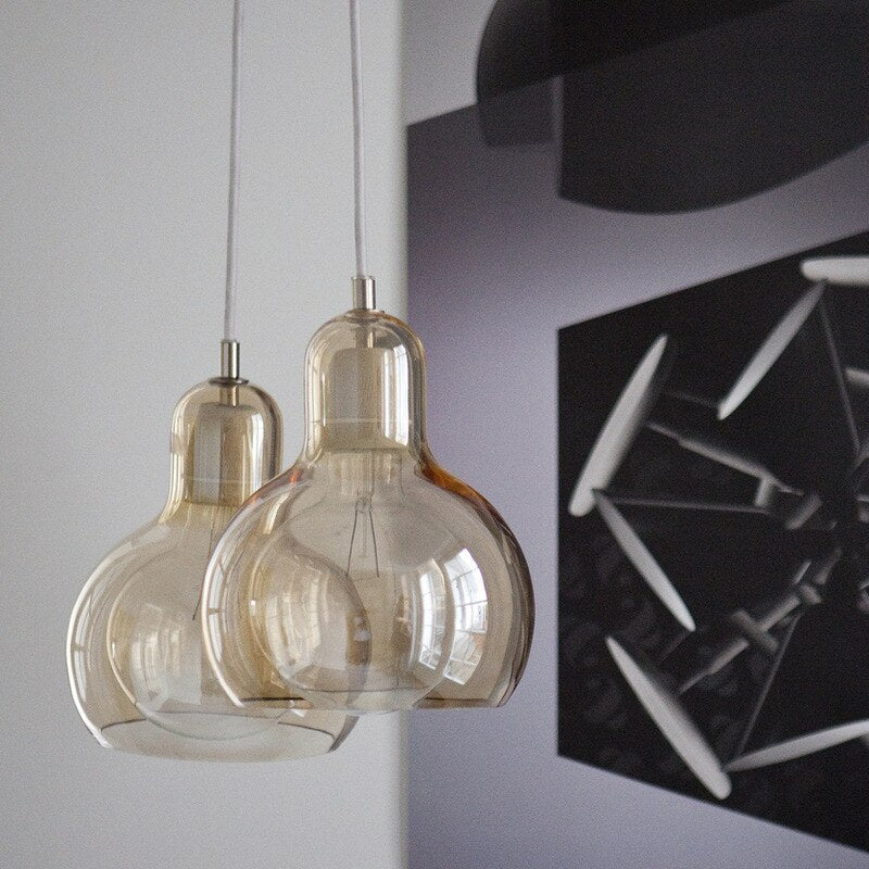 Modern Globe Glass Pendant Light