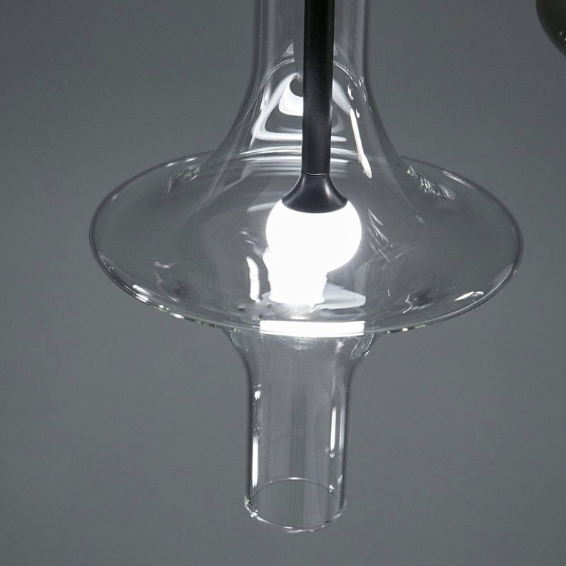 Nordic Luxury Glass Test-tube Pendant Light