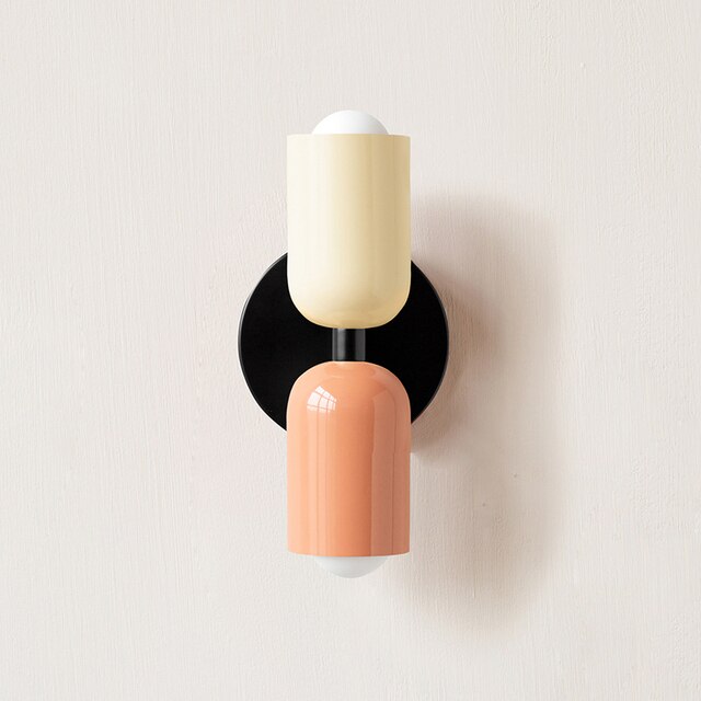 Cream Double Head LED Wall Lamps