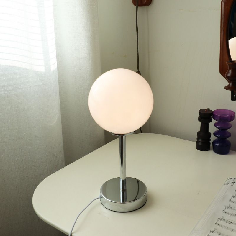 Retro Mushroom Glass Table Lamp