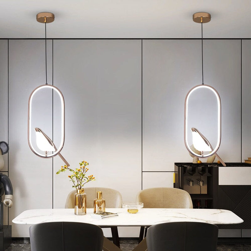Nordic Luxury Creative Magpie Pendant Lights