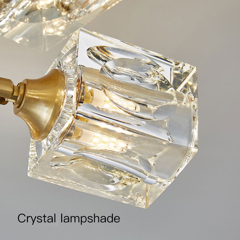 Nordic Luxury Crystal Sitting Pop Ceiling Lamp