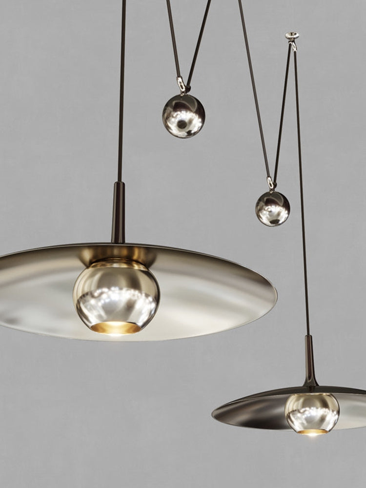 Adjustable Height UFO Pendant Lamps