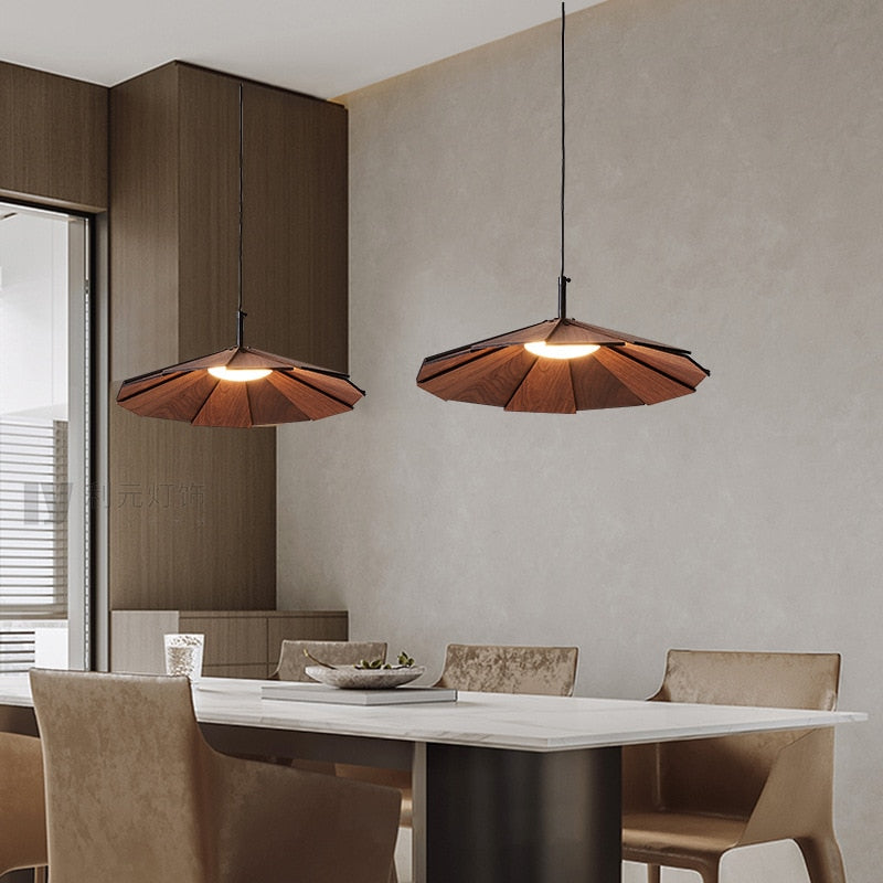 Blossom Wood Hanging Pendant Lamp