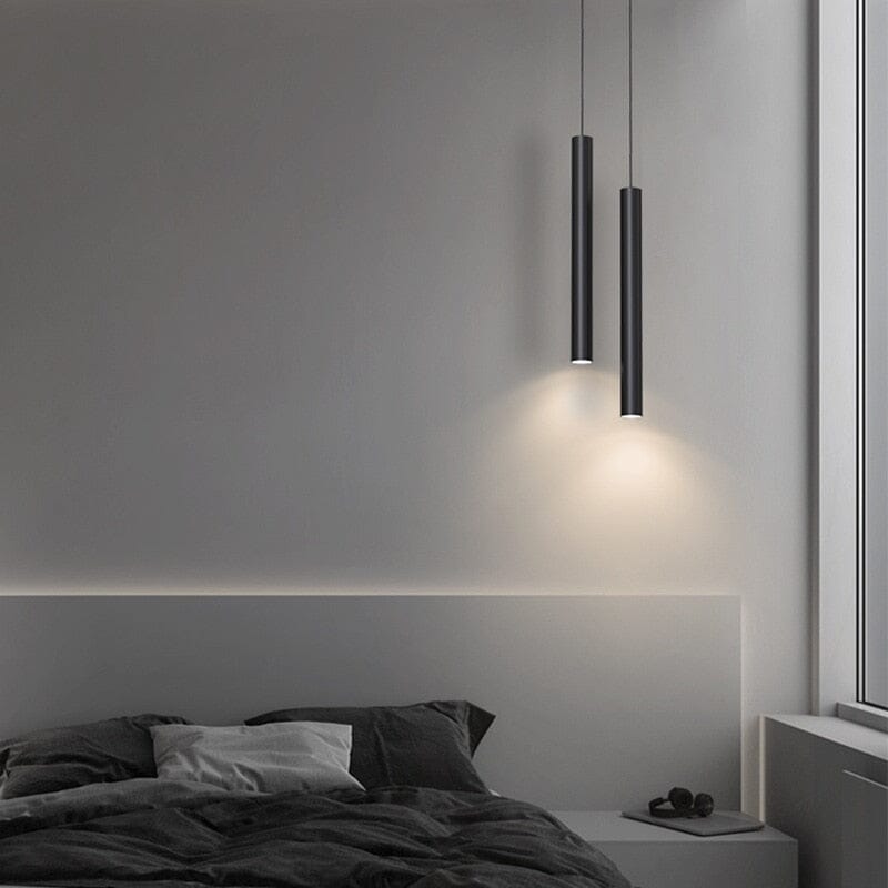 Modern Simple Long LED Tube Pendant Lamp