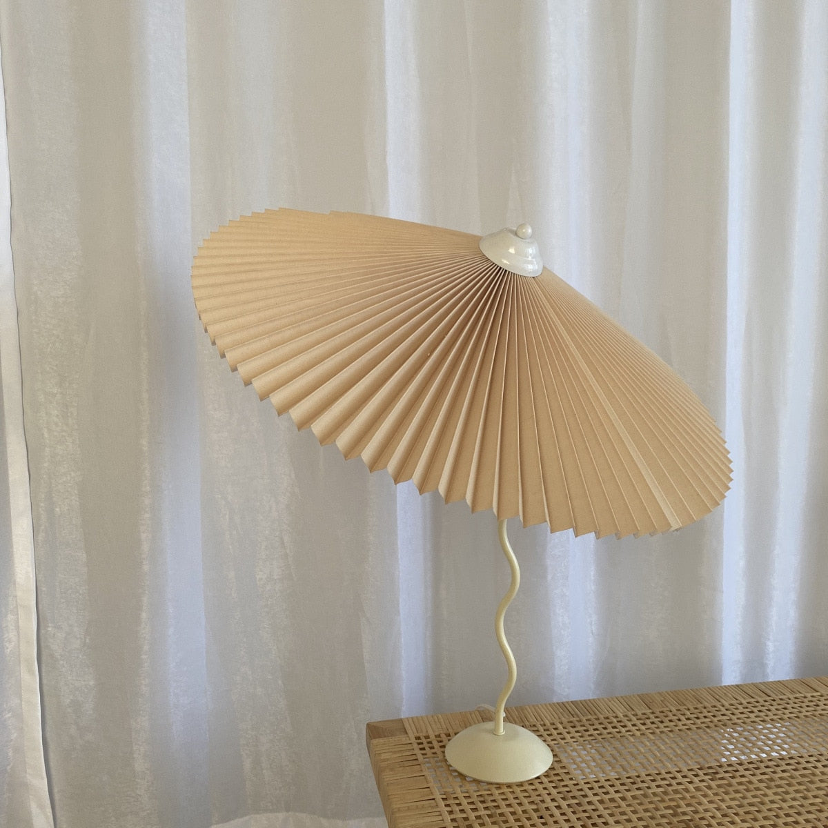 Squiggle Umbrella Table Lamp