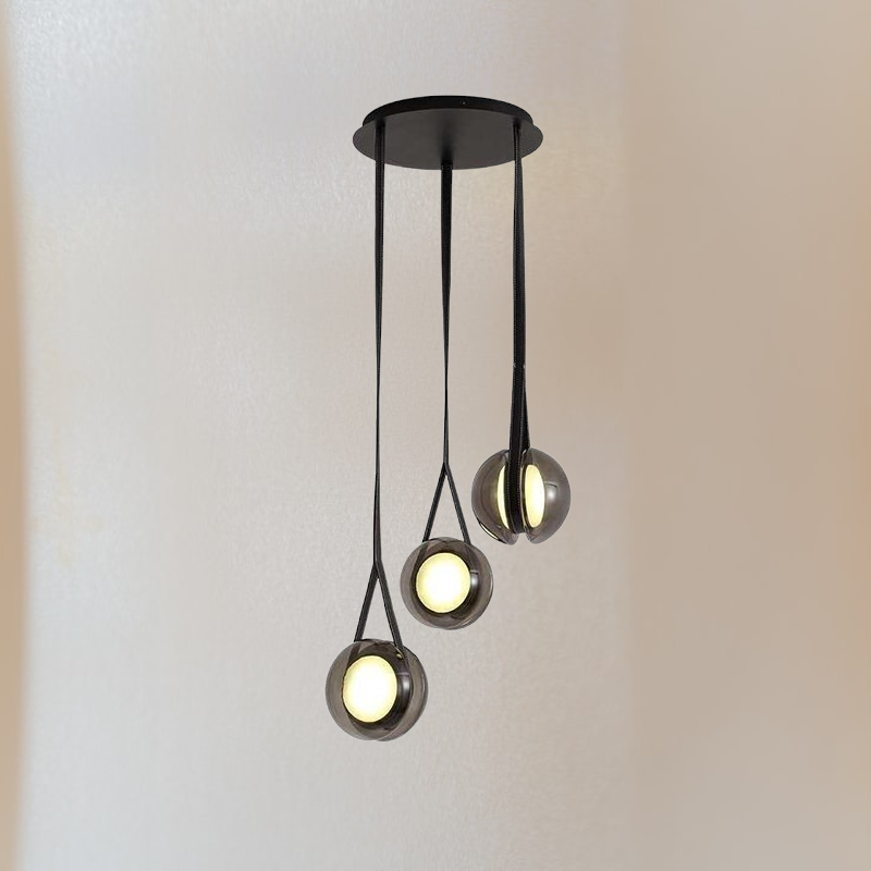 Blackhole Glass Ball Round Pendant Lights