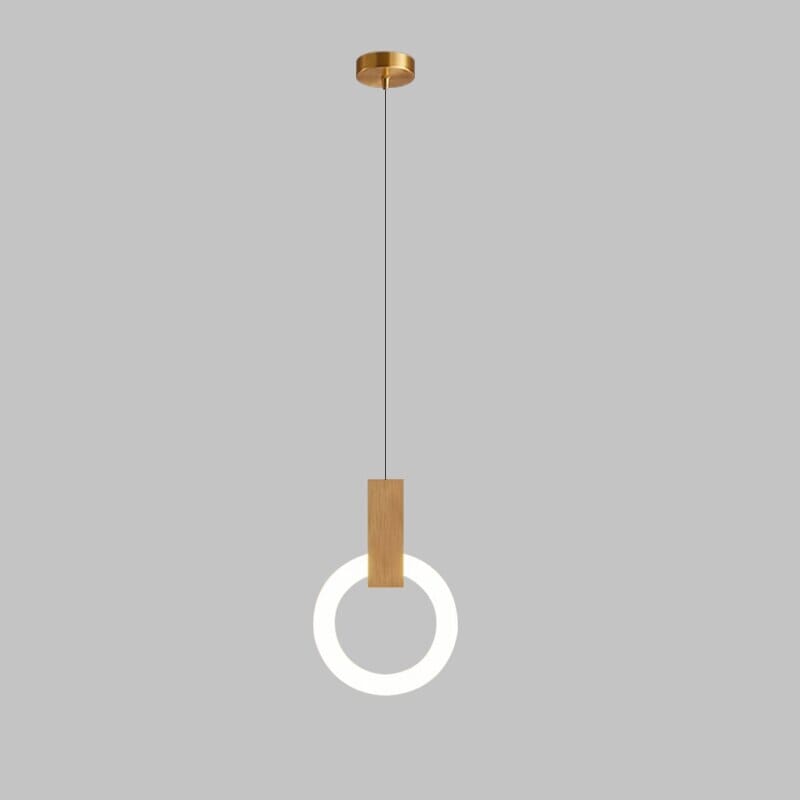 Nordic Minimalist Circular Small Pendant Light