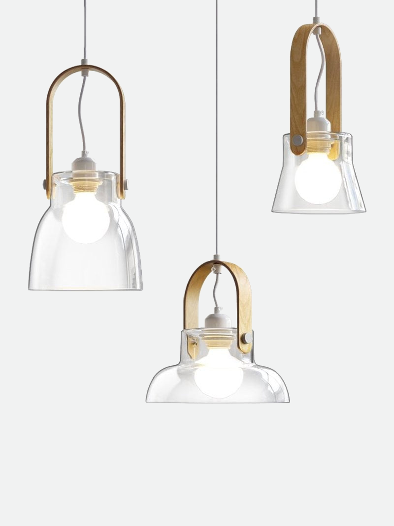 Nordic Glass Castle Pendant Light