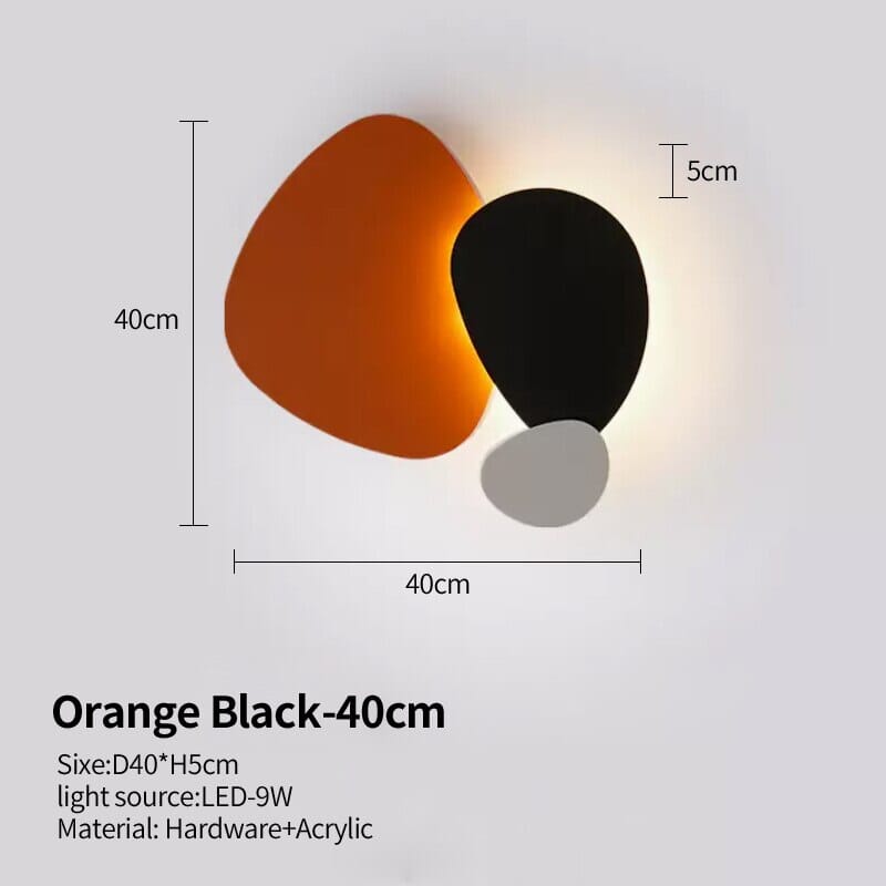 Modern Colorful Personality Art LED Wall Light