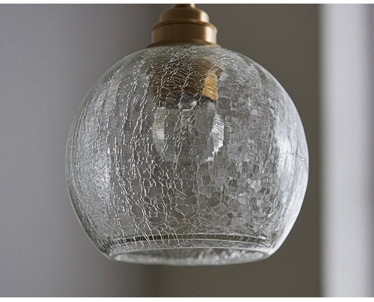 Sparkle Globe Glass Pendant Light