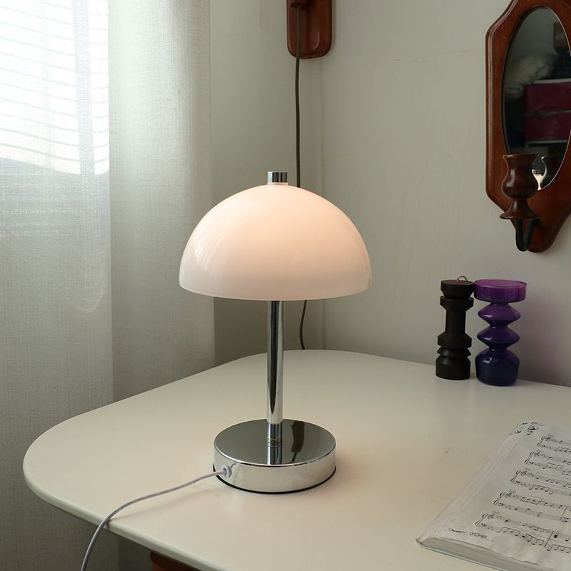 Retro Mushroom Glass Table Lamp