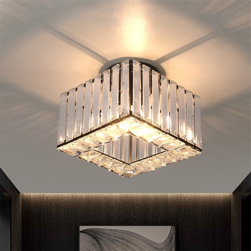 Nordic Luxury K9 Crystal Chandelier Lamps