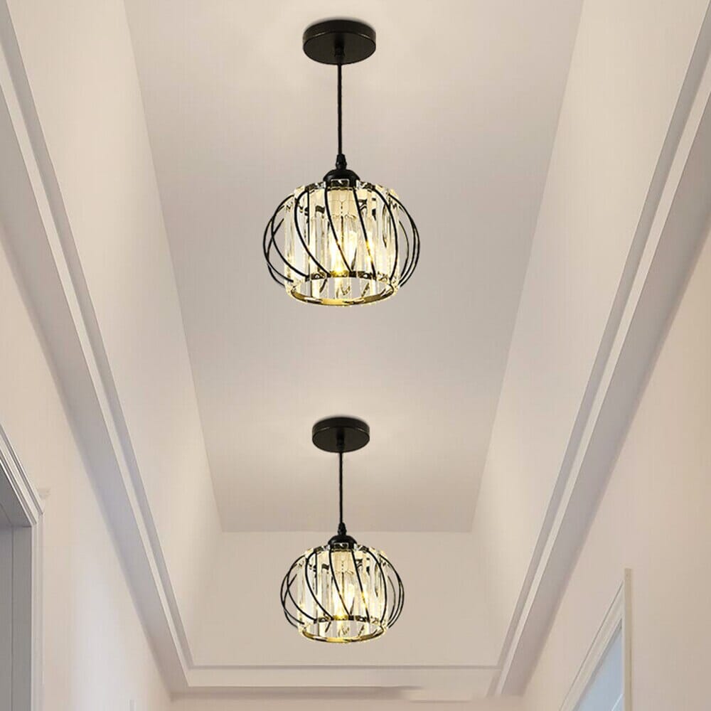 Simple Creative Crystal Aisle Chandelier Lamp