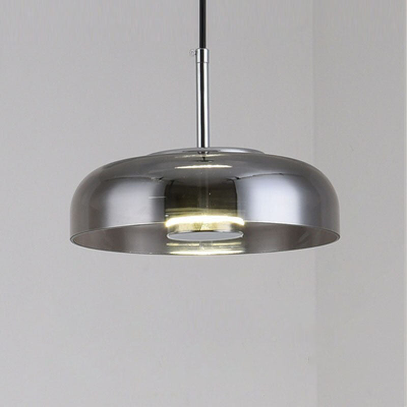 Modern Cupola Glass Cup LED Pendant Light