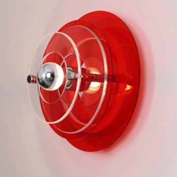 Colorful Layered Acrylic Glass Wall Light