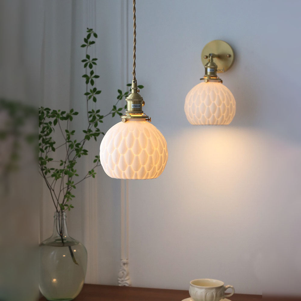 Japanese Handmade Ceramic Pendant Lights