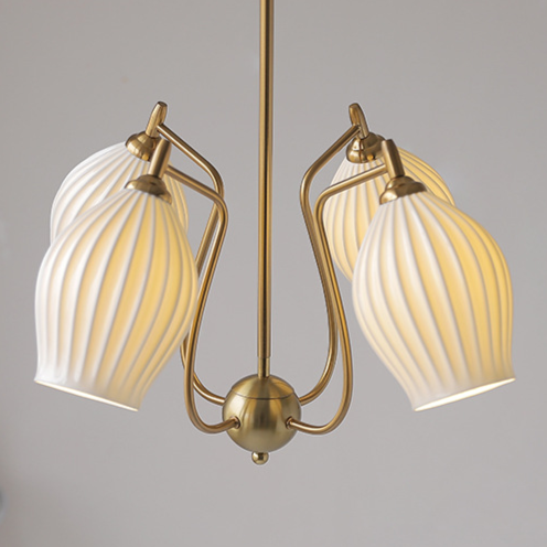 Bud Bone China Chandelier