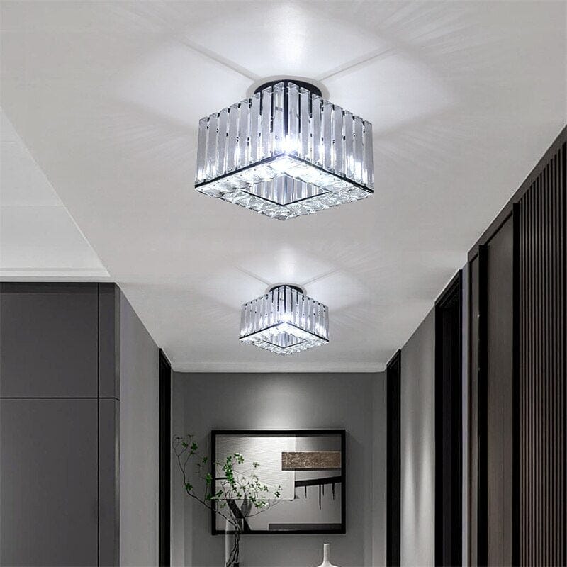 Nordic Luxury K9 Crystal Chandelier Lamps