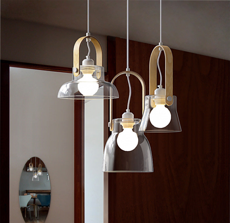 Nordic Glass Castle Pendant Light