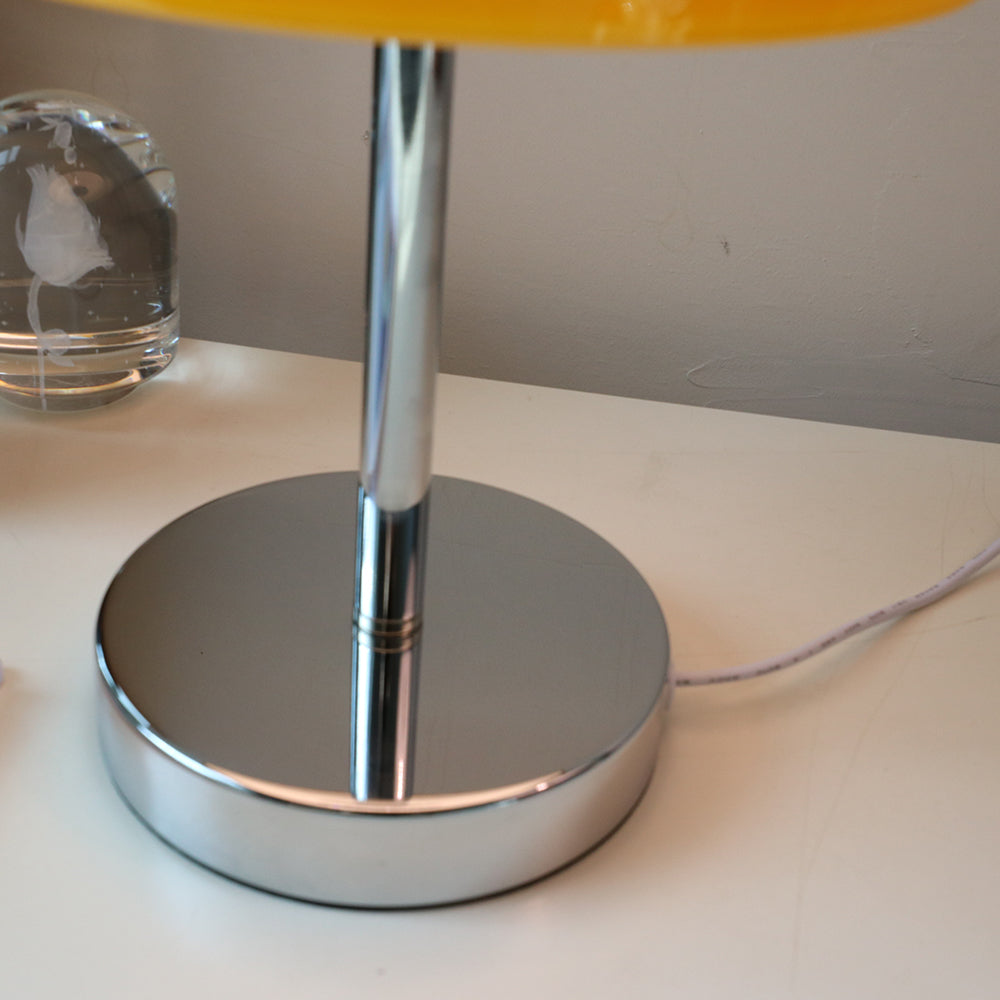 Retro Mushroom Glass Table Lamp