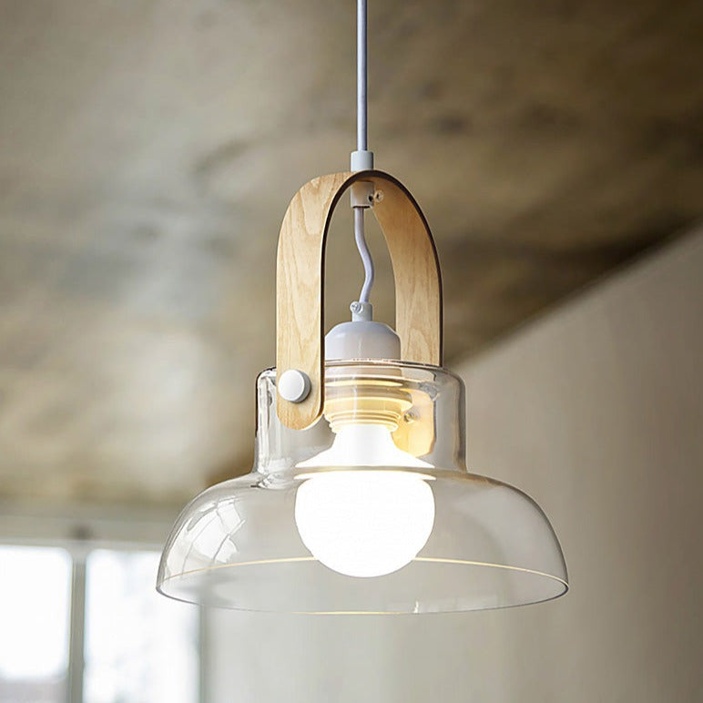 Nordic Glass Castle Pendant Light