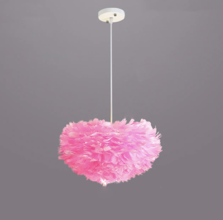 Feather Cloud Fairy Goose Pendant Lamp